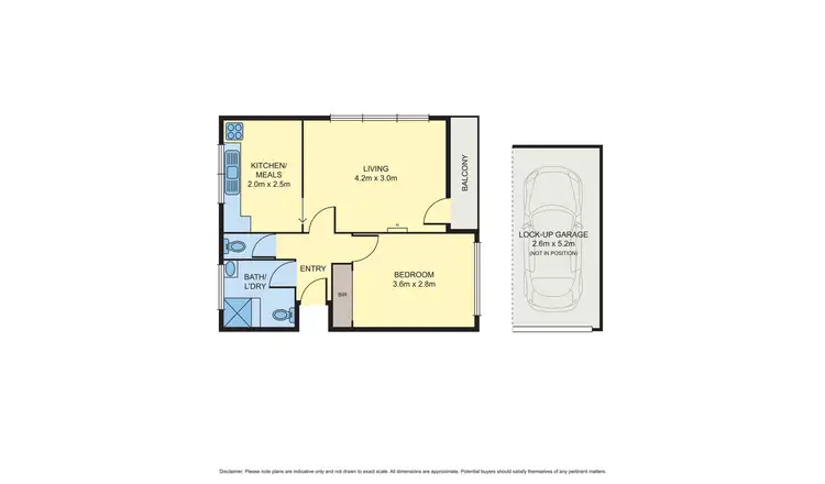Floorplan of Homely apartment listing, 1/39 Davies Street, Brunswick VIC 3056
