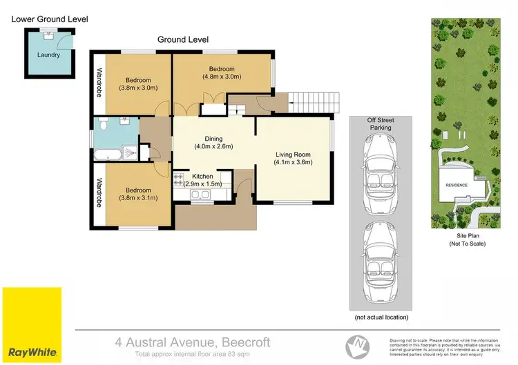 Floorplan of Homely house listing, 4 Austral Avenue, Beecroft NSW 2119