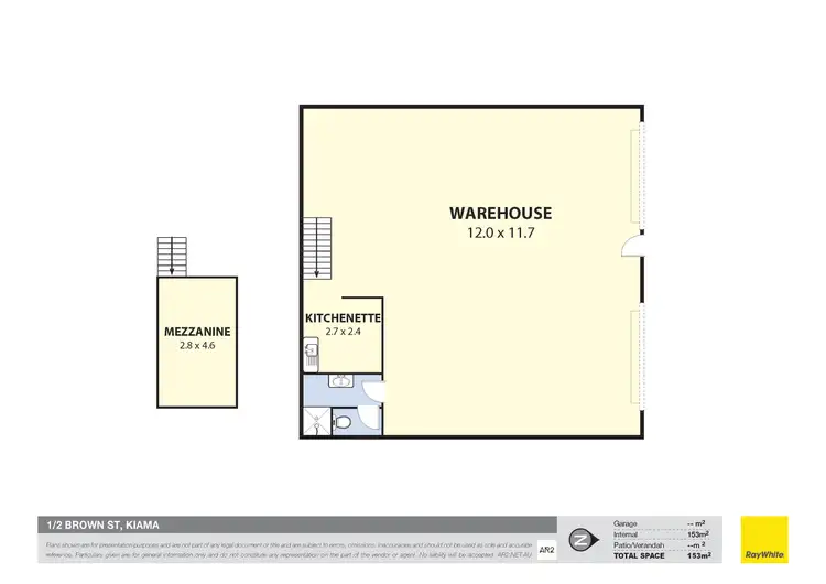Floorplan of Homely unit listing, 1/2 Brown Street, Kiama NSW 2533
