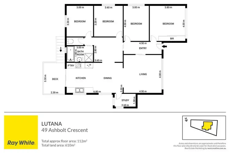 Floorplan of Homely house listing, 49 Ashbolt Crescent, Lutana TAS 7009