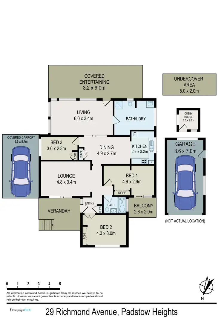 Floorplan of Homely house listing, 29 Richmond Avenue, Padstow Heights NSW 2211