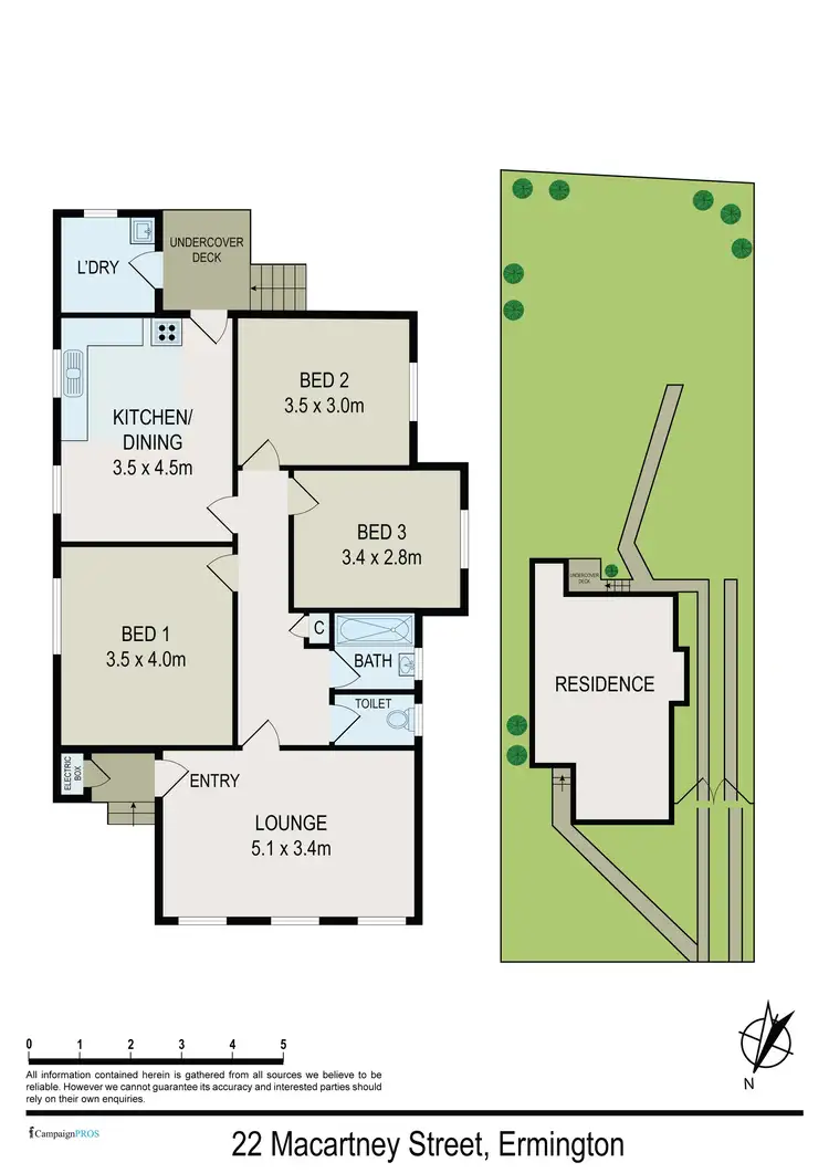 Floorplan of Homely house listing, 22 Macartney Street, Ermington NSW 2115