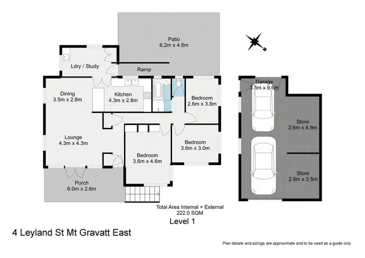 Floorplan of Homely house listing, 4 Leyland Street, Mount Gravatt East QLD 4122