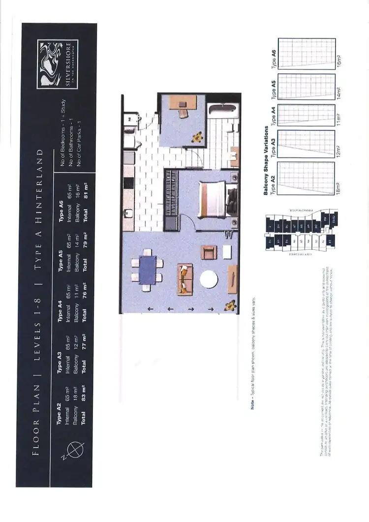 Floorplan of Homely unit listing, 704/430 Marine Parade, Biggera Waters QLD 4216