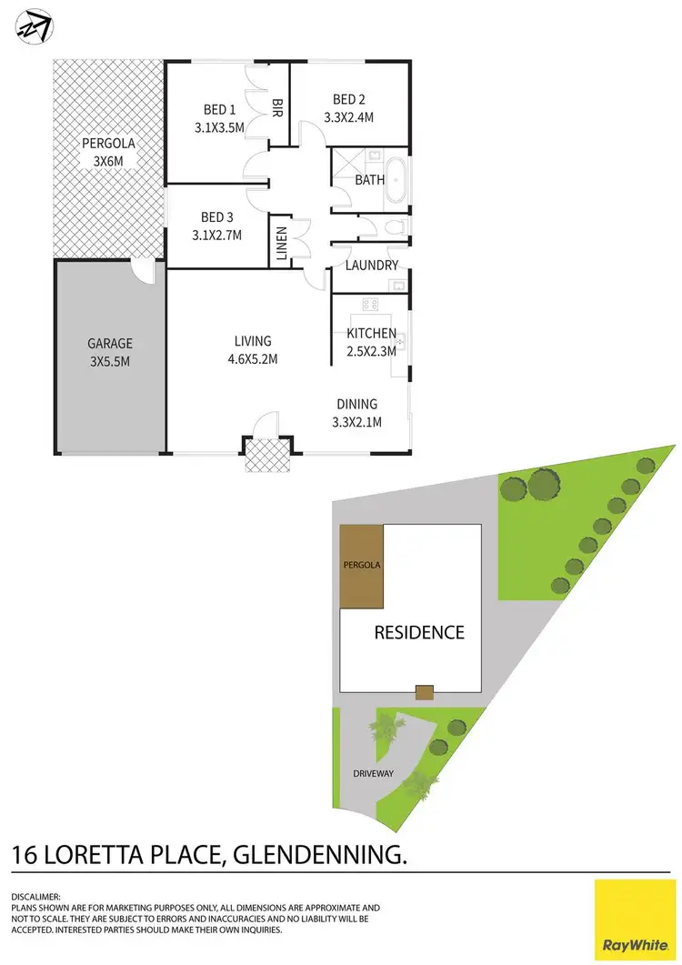 Floorplan of Homely house listing, 16 Loretta Place, Glendenning NSW 2761
