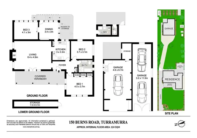 Floorplan of Homely house listing, 150 Burns Road, Turramurra NSW 2074