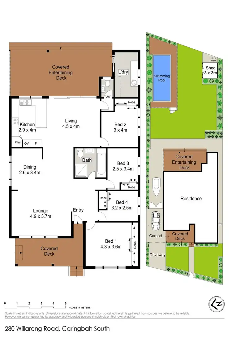 Floorplan of Homely house listing, 280 Willarong Road, Caringbah South NSW 2229