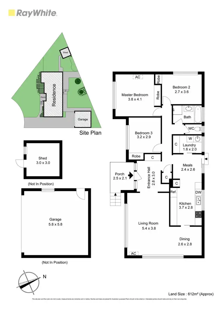 Floorplan of Homely house listing, 6 Lomar Court, Frankston VIC 3199