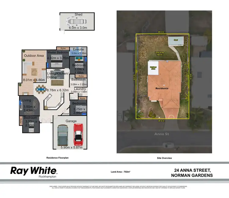 Floorplan of Homely house listing, 24 Anna Street, Norman Gardens QLD 4701