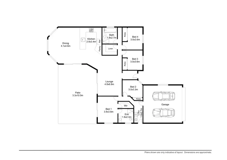 Floorplan of Homely house listing, 26 Riverwood Drive, Bellmere QLD 4510