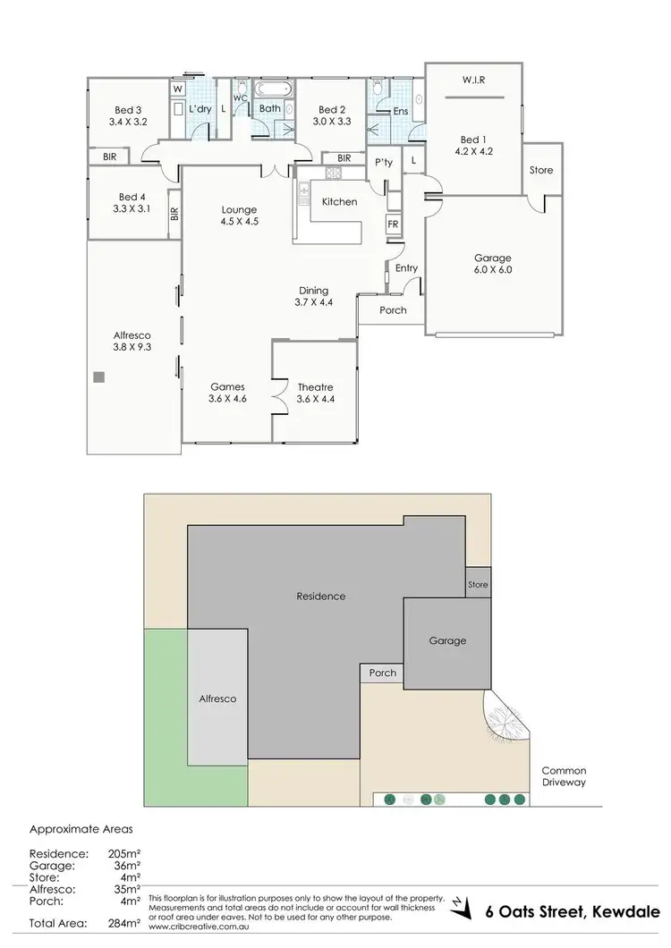 Floorplan of Homely house listing, 6 Oats Street, Kewdale WA 6105