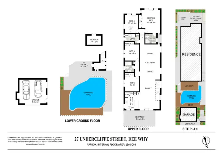 Floorplan of Homely house listing, 27 Undercliffe Street, Dee Why NSW 2099