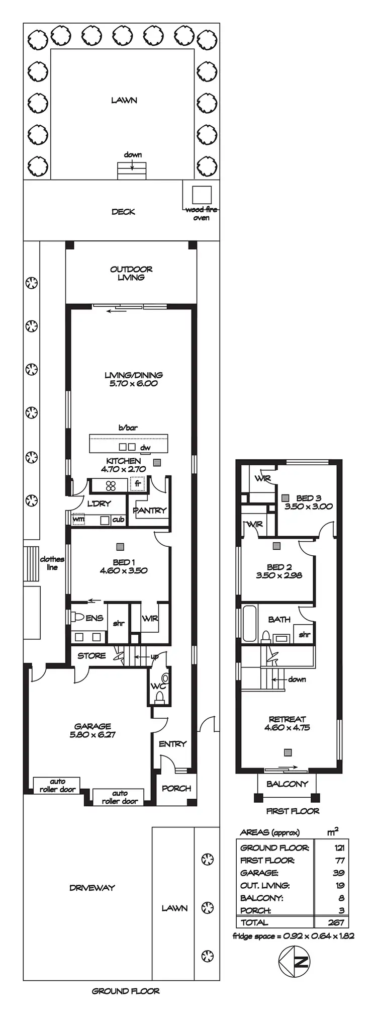 Floorplan of Homely house listing, 12 Park Terrace, Enfield SA 5085