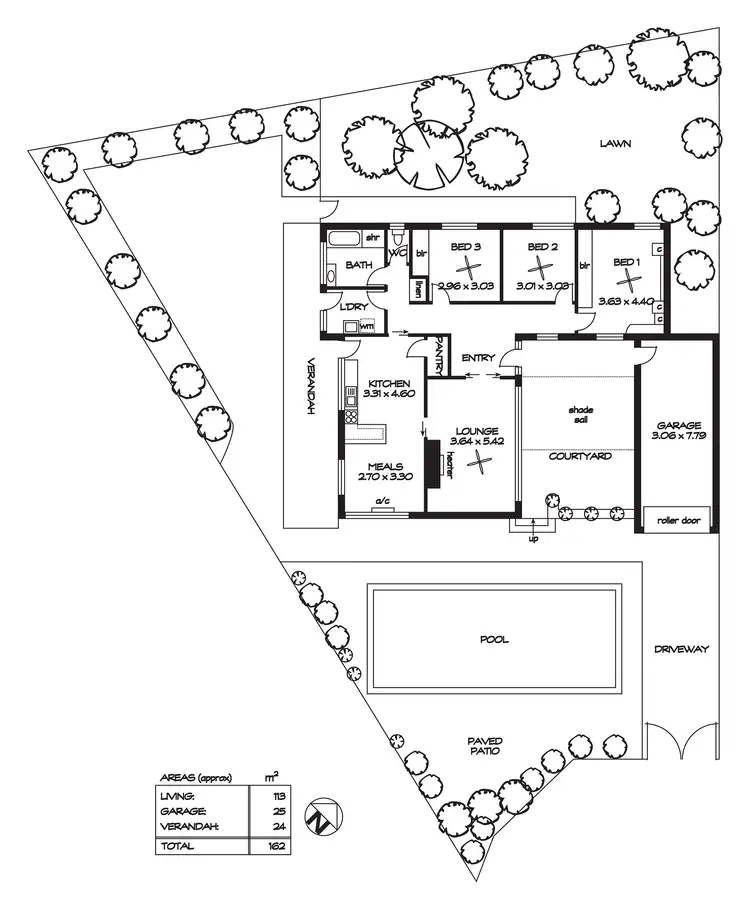 Floorplan of Homely house listing, 7 Karina Crescent, Holden Hill SA 5088