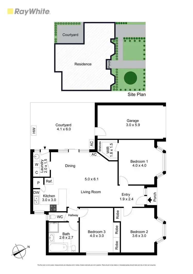 Floorplan of Homely unit listing, 1/8 Westbrook Street, Chadstone VIC 3148