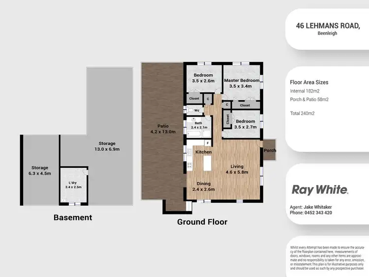 Floorplan of Homely house listing, 46 Lehmans Road, Beenleigh QLD 4207