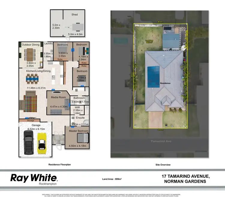 Floorplan of Homely house listing, 17 Tamarind Avenue, Norman Gardens QLD 4701