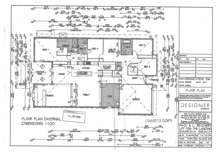 Floorplan of Homely house listing, 23 The Landing, Banksia Beach QLD 4507
