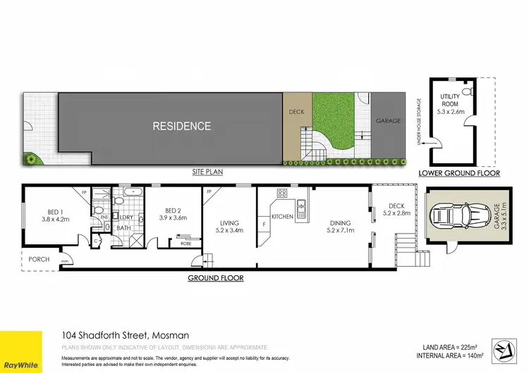 Floorplan of Homely house listing, 104 Shadforth Street, Mosman NSW 2088