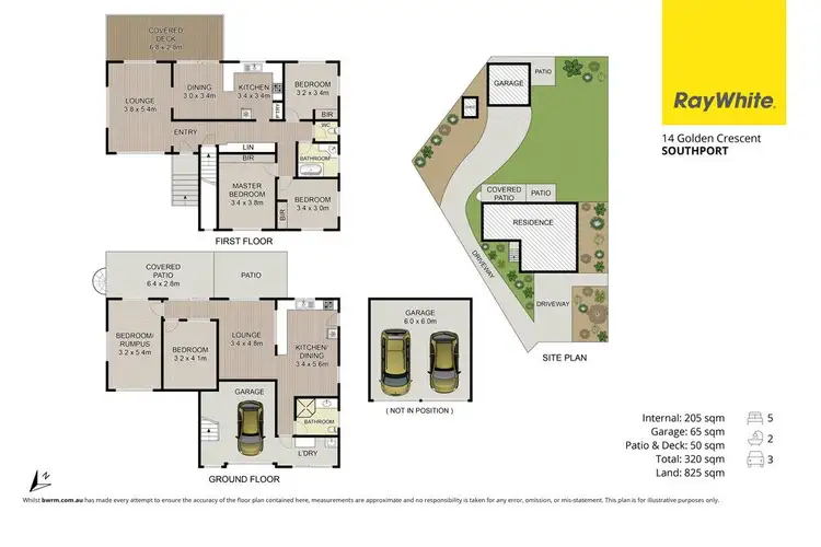Floorplan of Homely house listing, 14 Golden Crescent, Southport QLD 4215
