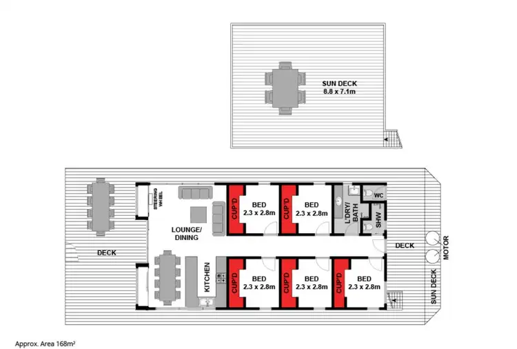 Floorplan of Homely house listing, 5 Lock 5 Road, Paringa SA 5340