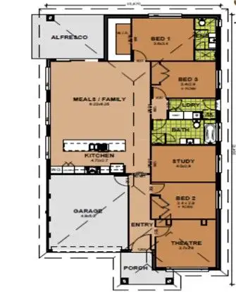 Floorplan of Homely house listing, Lot 3139 Archway Road, Gregory Hills NSW 2557