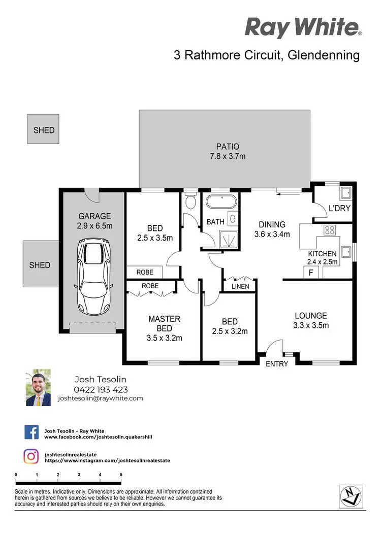 Floorplan of Homely house listing, 3 Rathmore Circuit, Glendenning NSW 2761