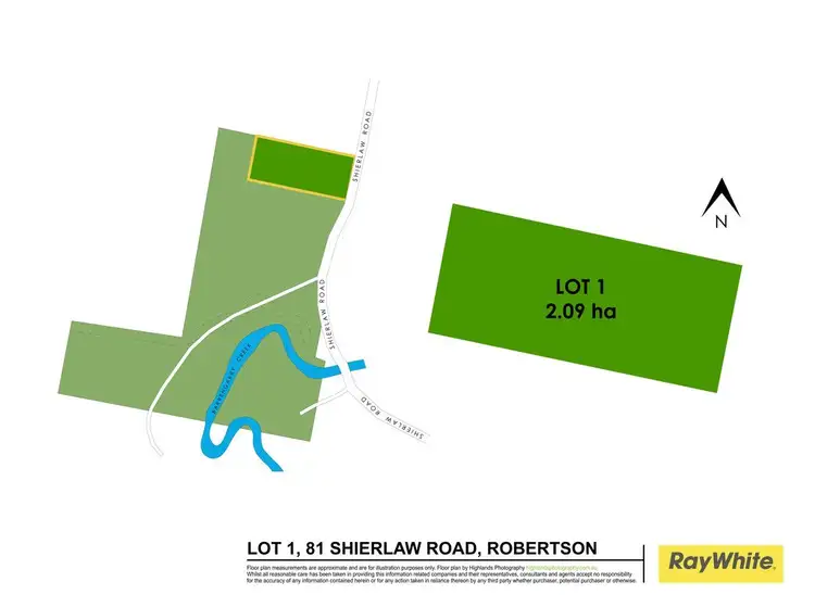 Floorplan of Homely rural property listing, 81 Shierlaw Road, Robertson NSW 2577