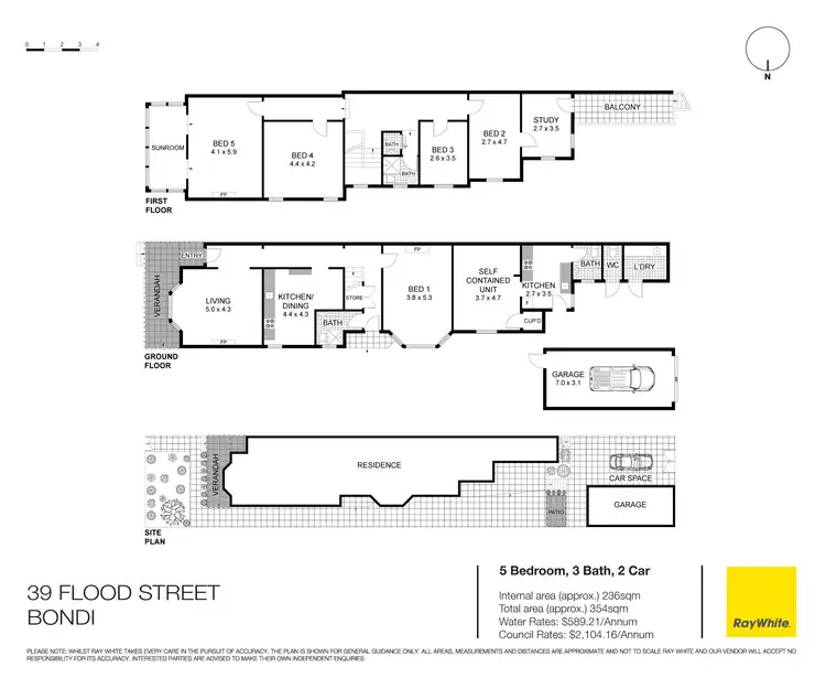 Floorplan of Homely house listing, 39 Flood Street, Bondi NSW 2026