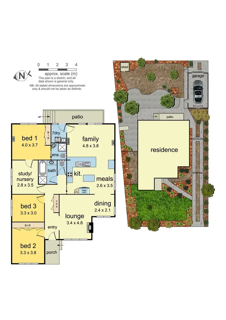 Floorplan of Homely house listing, 8 Gilbert Court, Mount Waverley VIC 3149