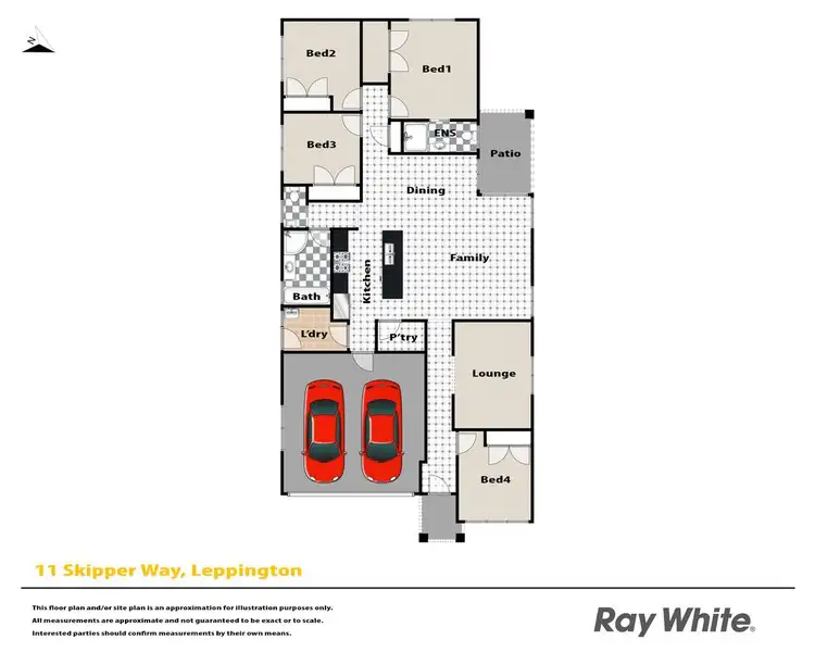 Floorplan of Homely house listing, 11 Skipper Way, Leppington NSW 2179