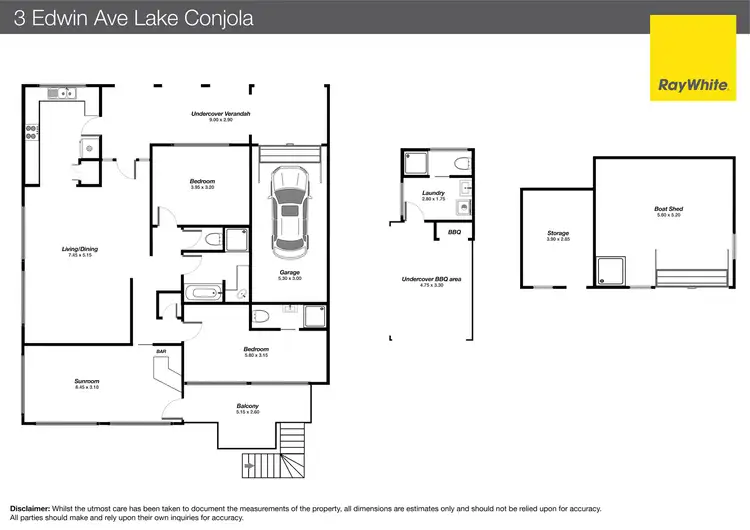Floorplan of Homely house listing, 3 Edwin Avenue, Lake Conjola NSW 2539