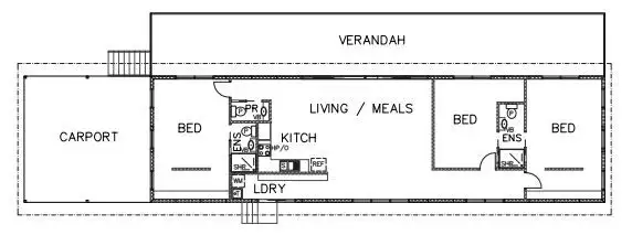 Floorplan of Homely land listing, 4 Croom Street, Warburton VIC 3799