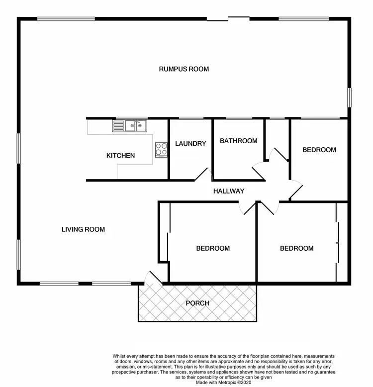 Floorplan of Homely house listing, 13 Gannet Crescent, Condon QLD 4815