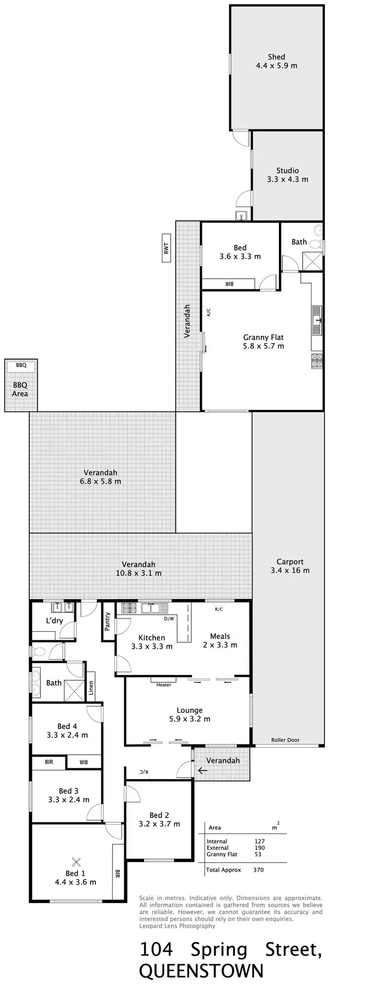 Floorplan of Homely house listing, 104 Spring Street, Queenstown SA 5014