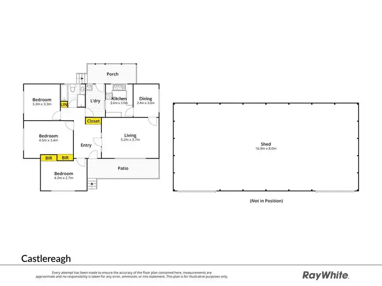 Floorplan of Homely house listing, 1048 - 1058 Castlereagh Road, Castlereagh NSW 2749
