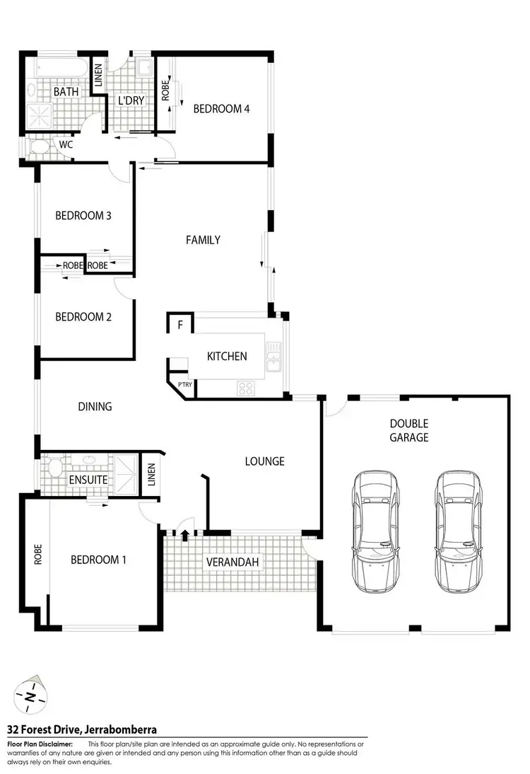 Floorplan of Homely house listing, 32 Forest Drive, Jerrabomberra NSW 2619