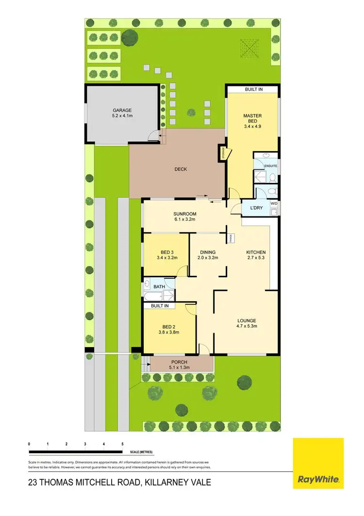 Floorplan of Homely house listing, 23 Thomas Mitchell Road, Killarney Vale NSW 2261