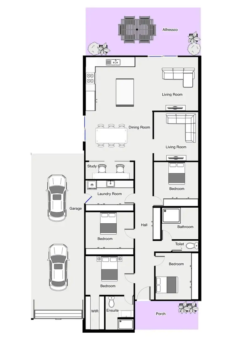 Floorplan of Homely house listing, 173 Olive Grove, Mildura VIC 3500