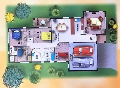 Floorplan of Homely house listing, 16 Solitaire Place, Robina QLD 4226