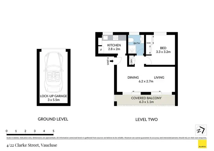 Floorplan of Homely apartment listing, 4/22 Clarke Street, Vaucluse NSW 2030