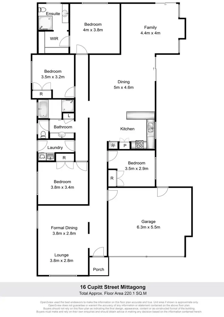 Floorplan of Homely house listing, 16 Cupitt Street, Mittagong NSW 2575
