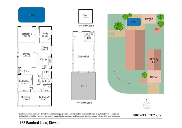 Floorplan of Homely house listing, 188 Bamford Lane, Kirwan QLD 4817