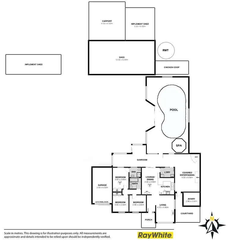 Floorplan of Homely house listing, 26 Fenchurch Street, Goolwa North SA 5214