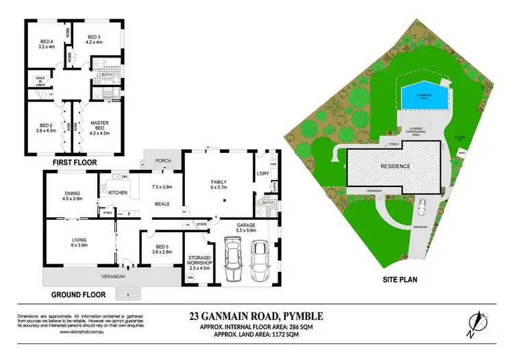 Floorplan of Homely house listing, 23 Ganmain Road, Pymble NSW 2073