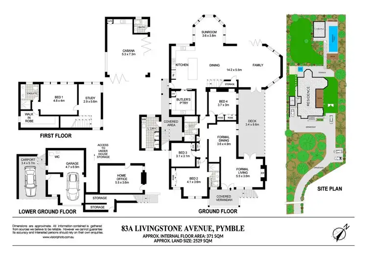 Floorplan of Homely house listing, 83A Livingstone Avenue, Pymble NSW 2073