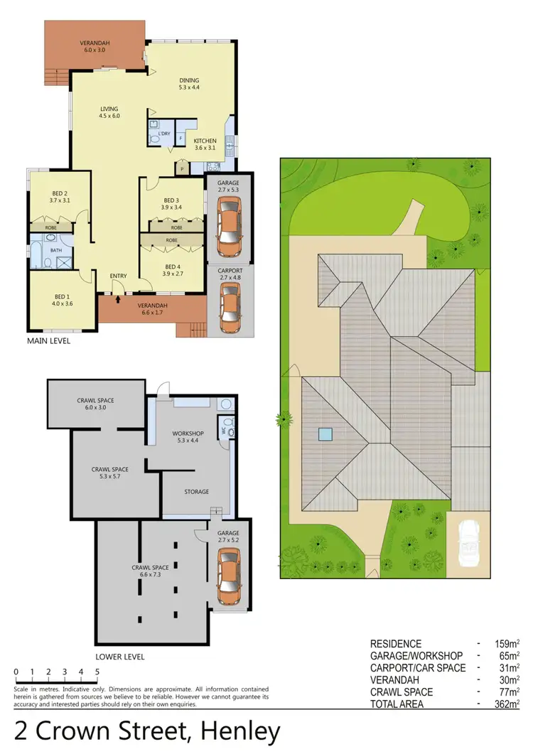 Floorplan of Homely house listing, 2 Crown Street, Henley NSW 2111