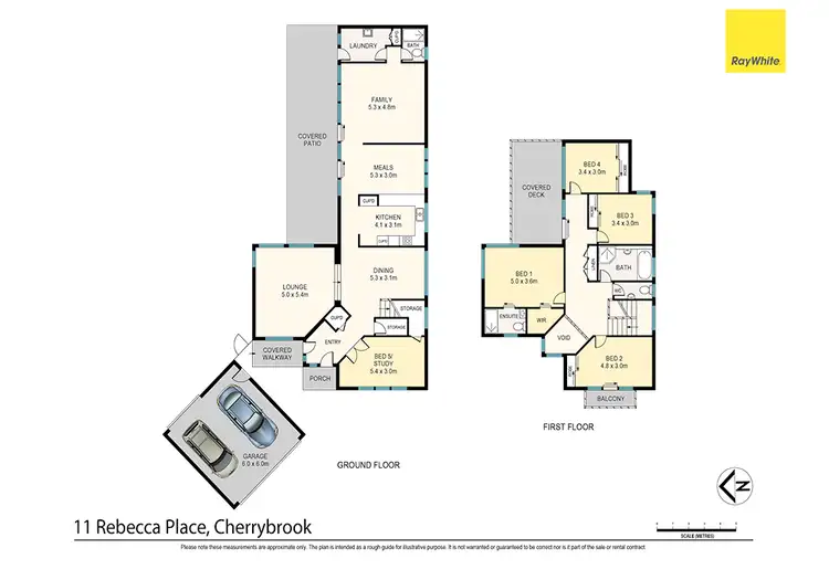 Floorplan of Homely house listing, 11 Rebecca Place, Cherrybrook NSW 2126