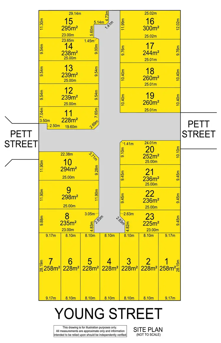 Floorplan of Homely land listing, 72 Young Street, Reynella SA 5161