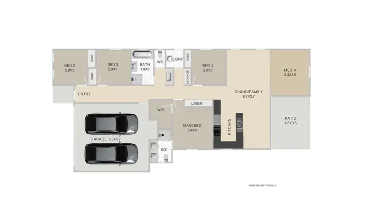 Floorplan of Homely house listing, 19 Rasmussen Crescent, Redbank Plains QLD 4301